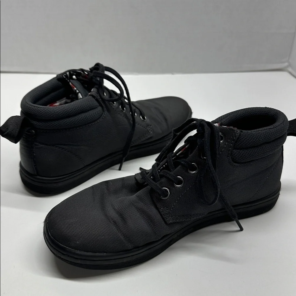 Doc Marten Belmont Chukka Boot Canvas Lace Up Low Top Boots Sneakers Gray Size 5